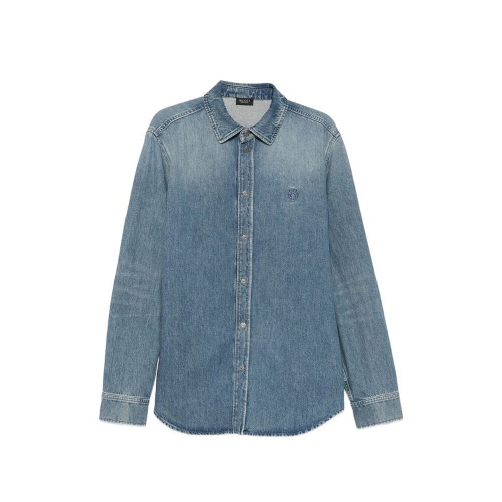 Gucci Blue Shirts Men